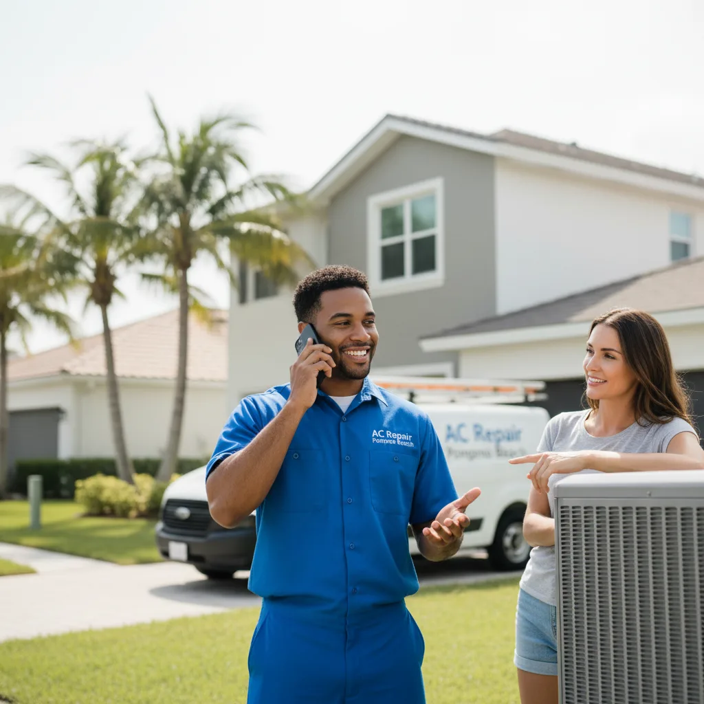 AC Repair Pompano Beach customer support in North Royalton